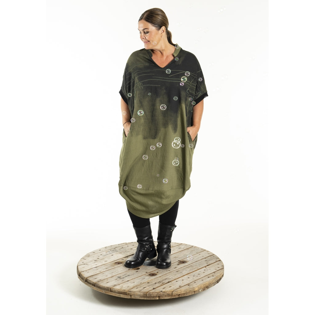 Gozzip Woman GKara Dress Dress Olive