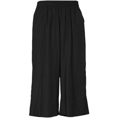 Gozzip Woman GKarina Loose 3/4 pants 3/4 Loose Pant Black