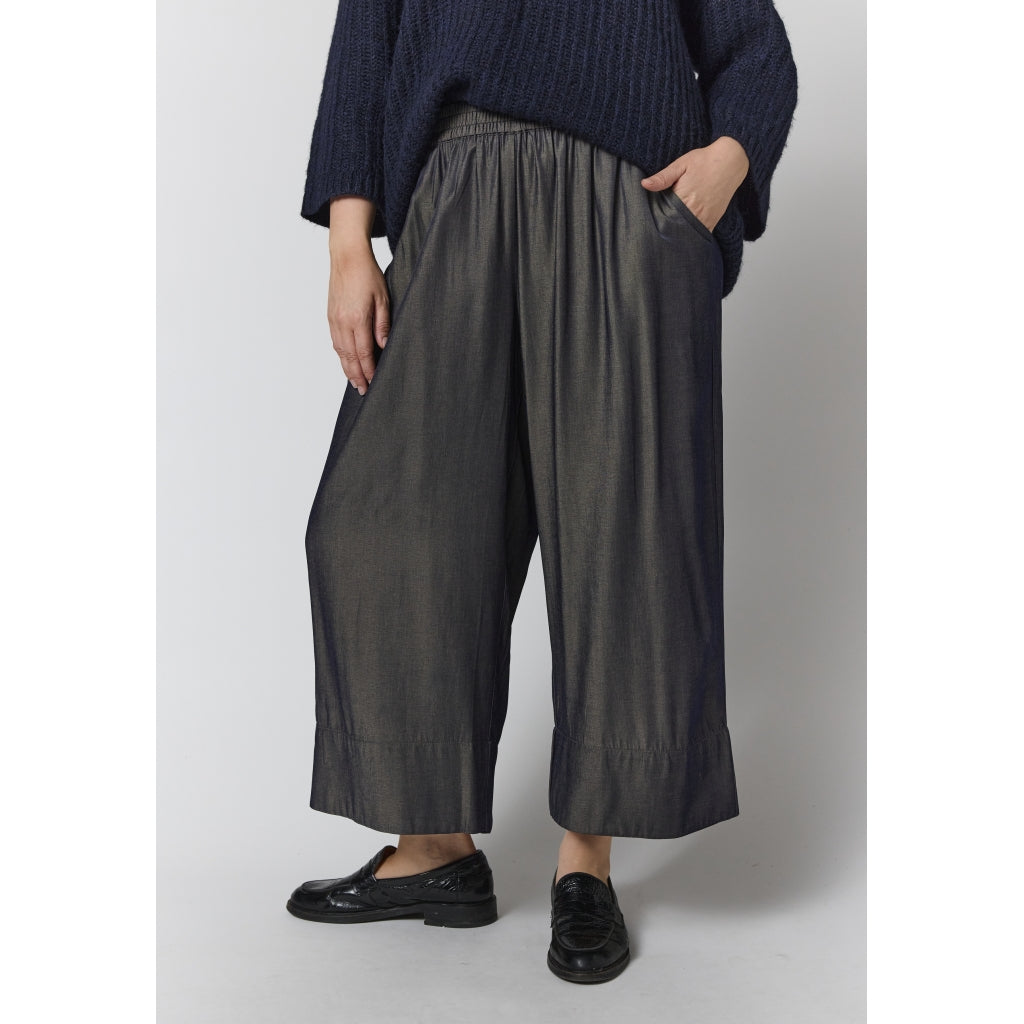 Gozzip Woman GKarina Loose 3/4 pants Loose Pant Grey