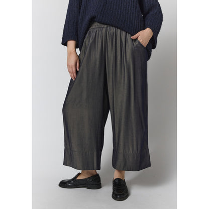 Gozzip Woman GKarina Loose 3/4 pants Loose Pant Grey
