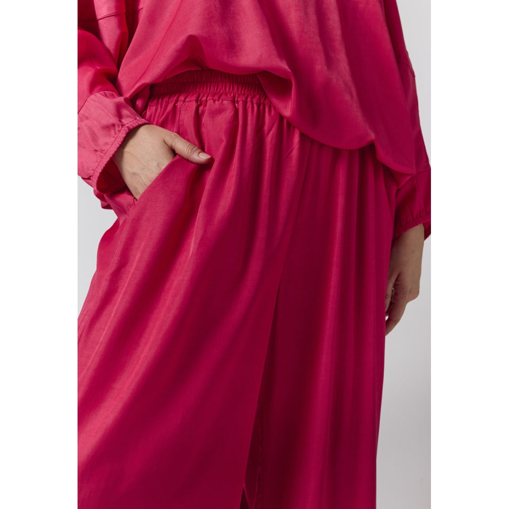 Gozzip Woman GKarina Loose 3/4 pants Loose Pant Pink