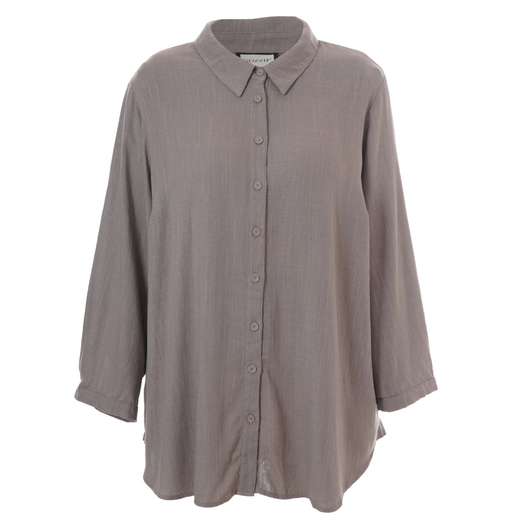 Gozzip Woman GKarina Shirt Shirt Grey