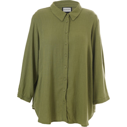 Gozzip Woman GKarina Shirt Shirt Moss