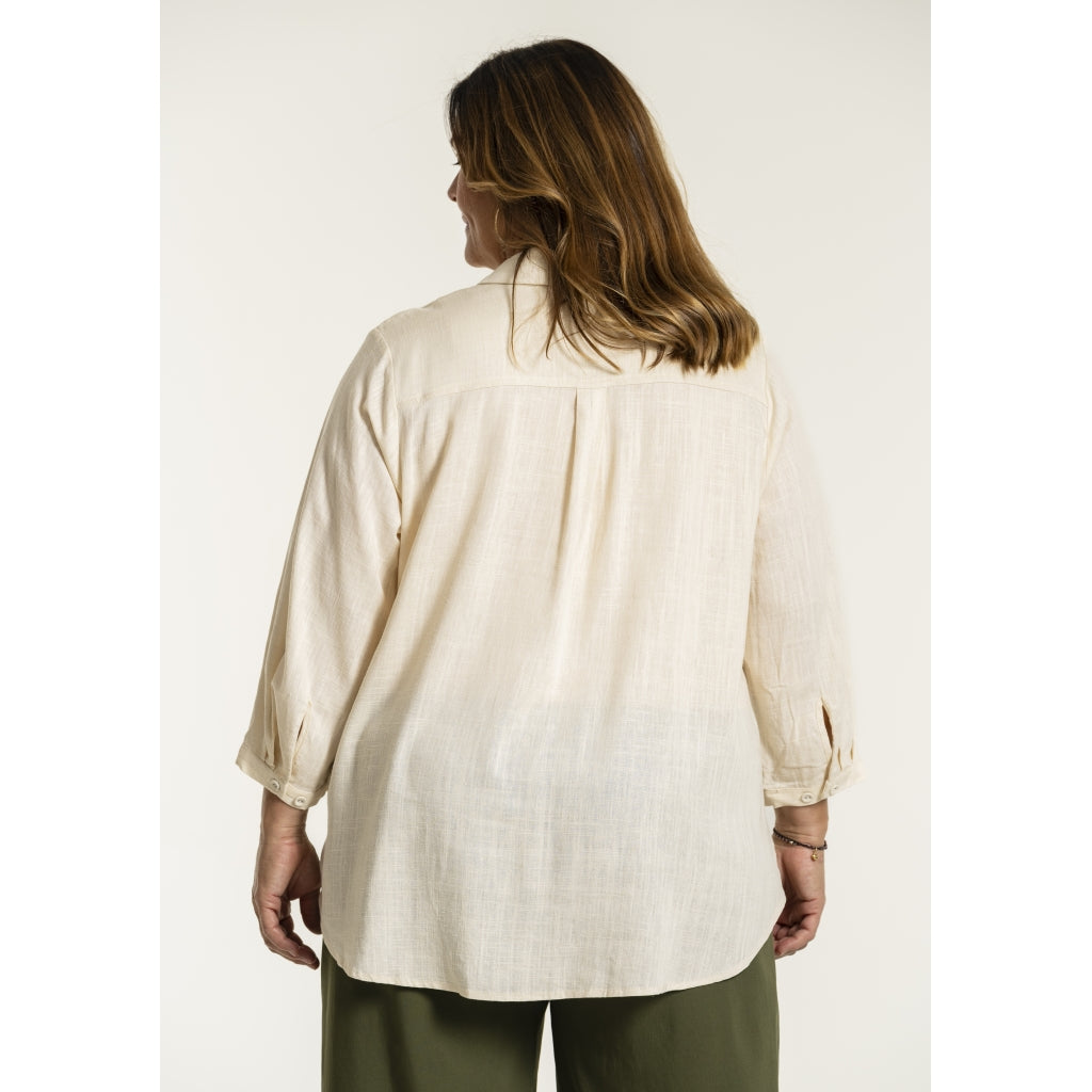 Gozzip Woman GKarina Shirt Shirt Off-White