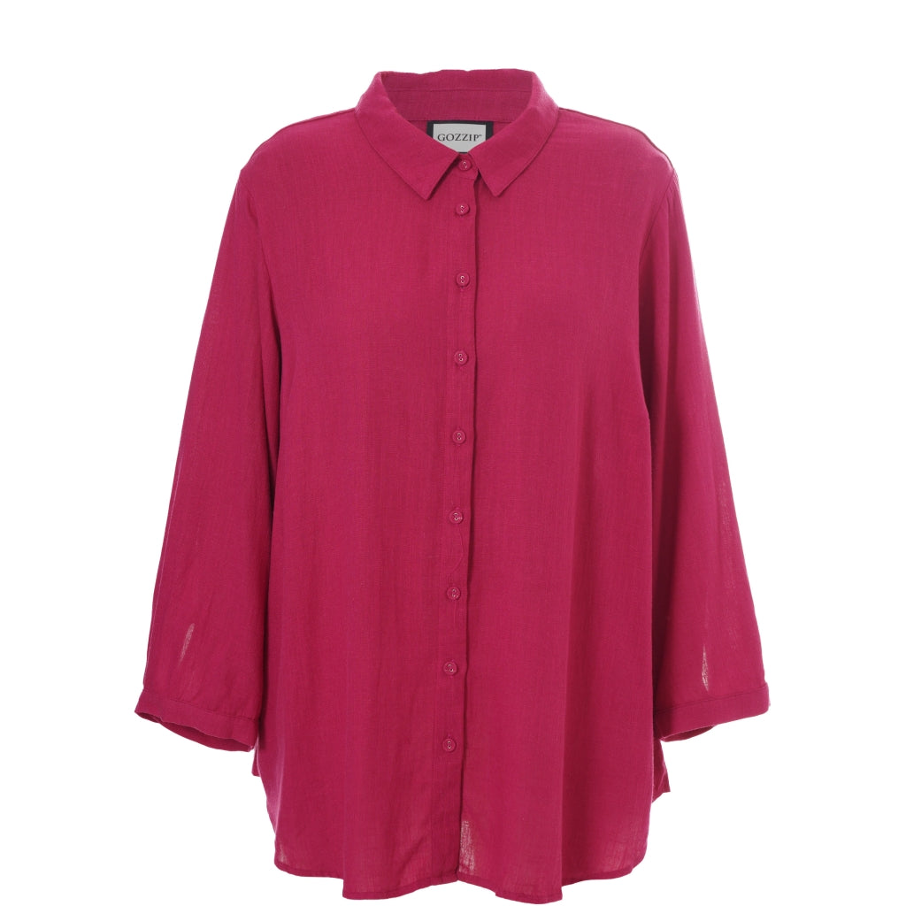 Gozzip Woman GKarina Shirt Shirt Raspberry