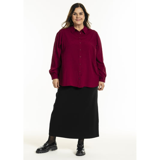 Gozzip Woman GKarina Shirt Shirt Cherry