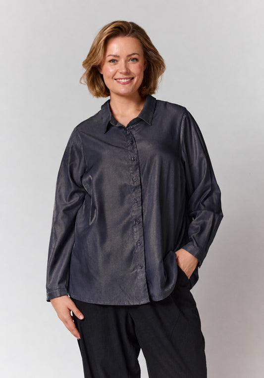 Gozzip Woman GKarina Shirt Shirt Grey