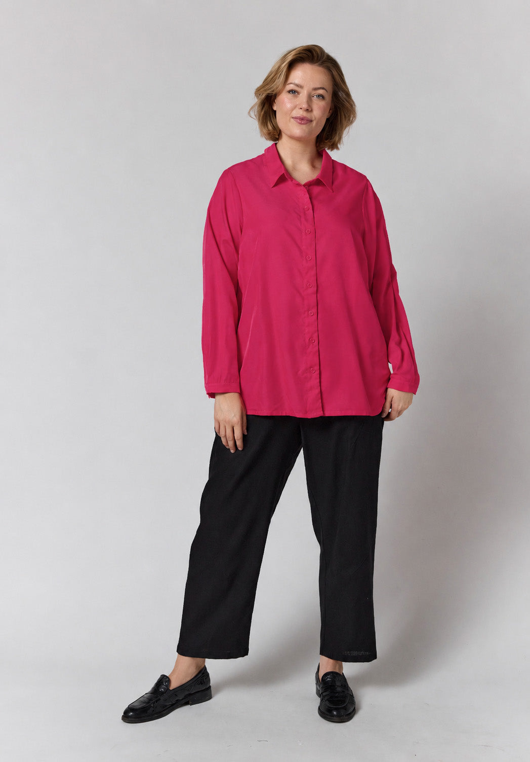 Gozzip Woman GKarina Shirt Shirt Pink