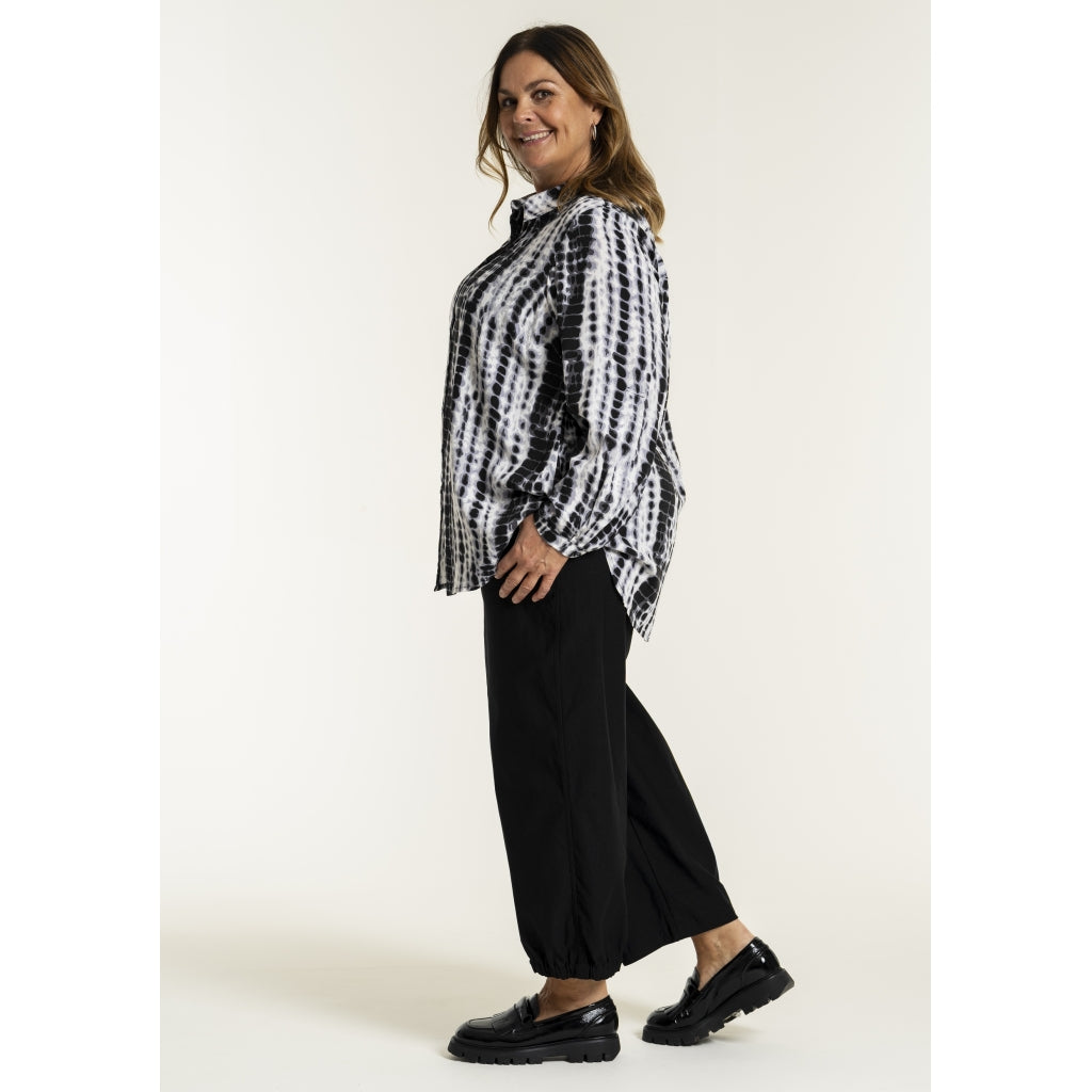 Gozzip Woman GKarina Shirt Blouse Shirt Blouse Black/Grey/White