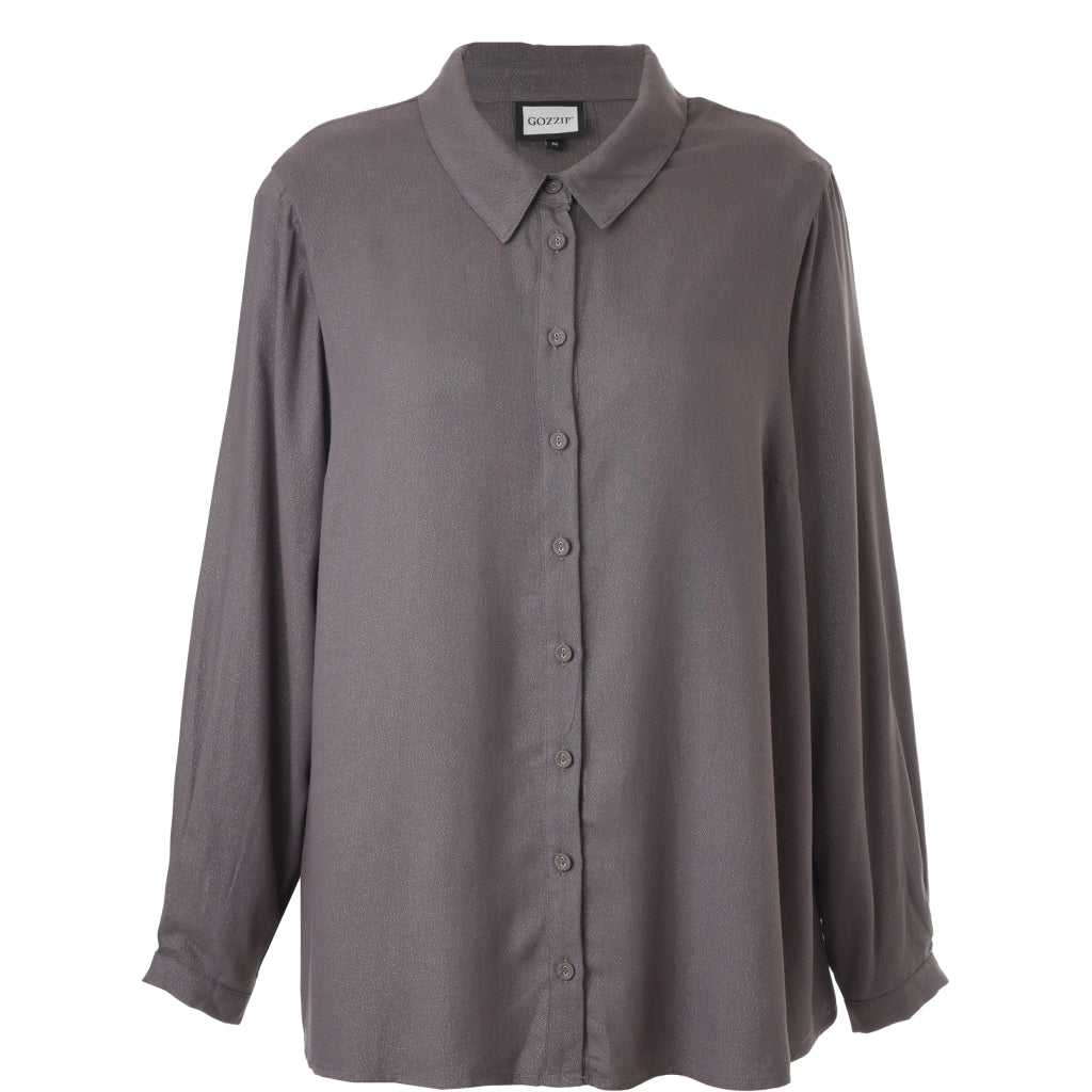 Gozzip Woman GKarina Shirt Blouse Shirt Blouse Grey