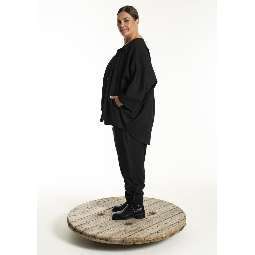 Gozzip Woman GKatryn Oversized Cardigan Cardigan Black