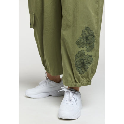 Gozzip Woman GKayla cargo pants Pants Green