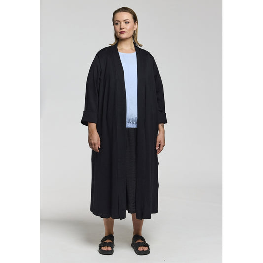 Gozzip Woman GKelsey Long cardigan Long Cardigan Black