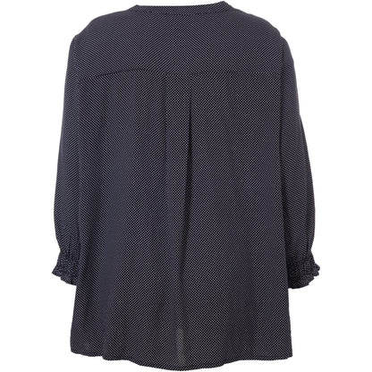 Gozzip Woman GKetty Blouse Blouse Navy w dots