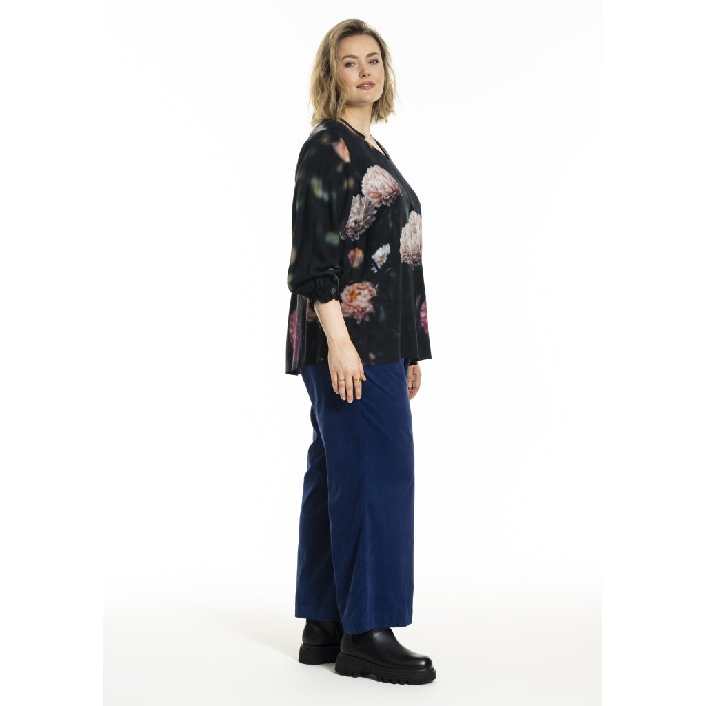 Gozzip Woman GKetty Blouse Blouse Peony print