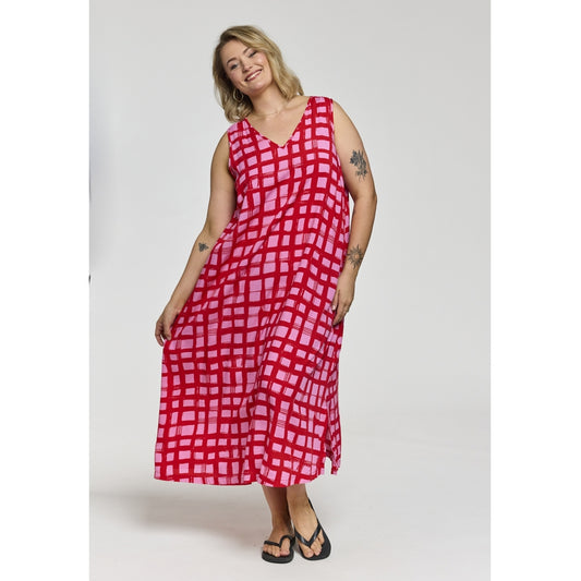 Gozzip Woman GKimmi Dress Dress Pink/Red