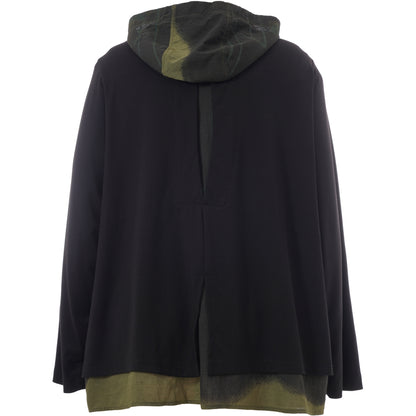 Gozzip Woman GKlara Hooded Sweater Sweater Black/Olive