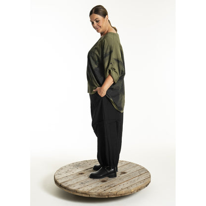 Gozzip Woman GKleo Oversized Blouse Oversize Blouse Olive