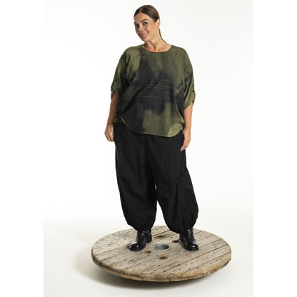 Gozzip Woman GKleo Oversized Blouse Oversize Blouse Olive