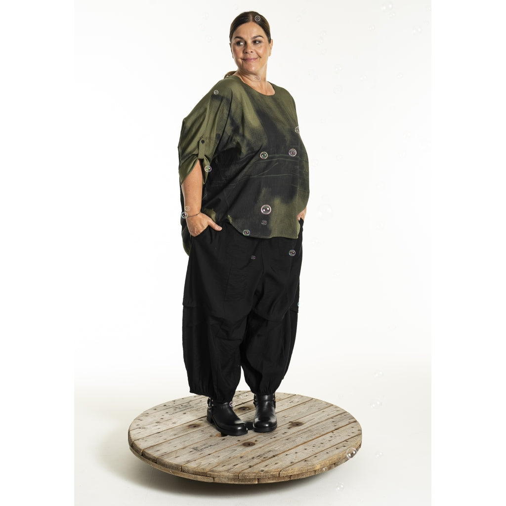 Gozzip Woman GKleo Oversized Blouse Oversize Blouse Olive