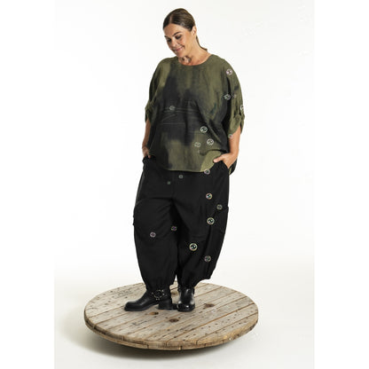 Gozzip Woman GKleo Oversized Blouse Oversize Blouse Olive