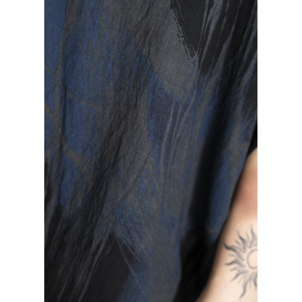 Gozzip Woman GKleo Oversized Blouse Oversize Blouse Black