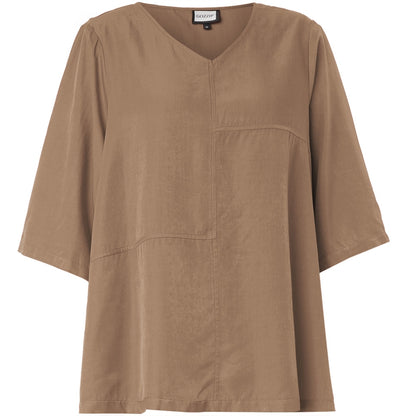 Gozzip Woman GKyra Blouse Blouse Dark Sand