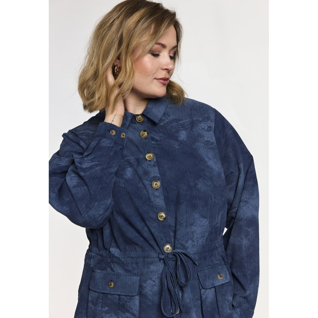 Gozzip Woman GLaura Shirt Jacket Shirt Jacket Blue