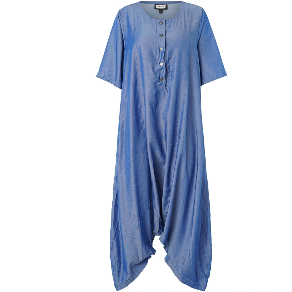 Gozzip Woman GLauren Jumpsuit Jumpsuit Blue denim look