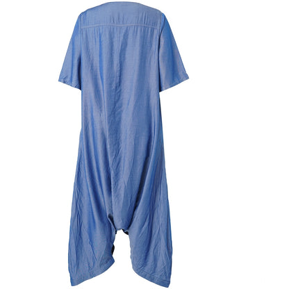 Gozzip Woman GLauren Jumpsuit Jumpsuit Blue denim look