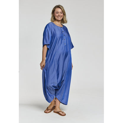 Gozzip Woman GLauren Jumpsuit Jumpsuit Blue denim look