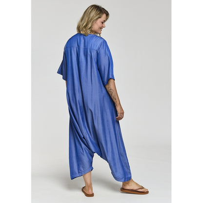 Gozzip Woman GLauren Jumpsuit Jumpsuit Blue denim look