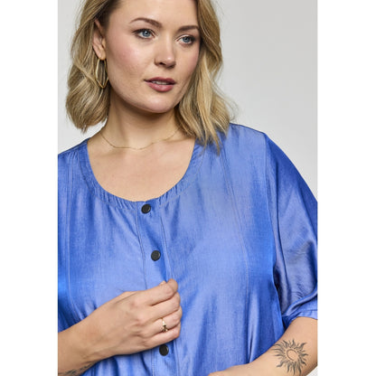 Gozzip Woman GLauren Jumpsuit Jumpsuit Blue denim look