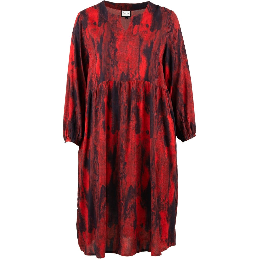 Gozzip Woman GLea Dress Dress 1 Scarlet