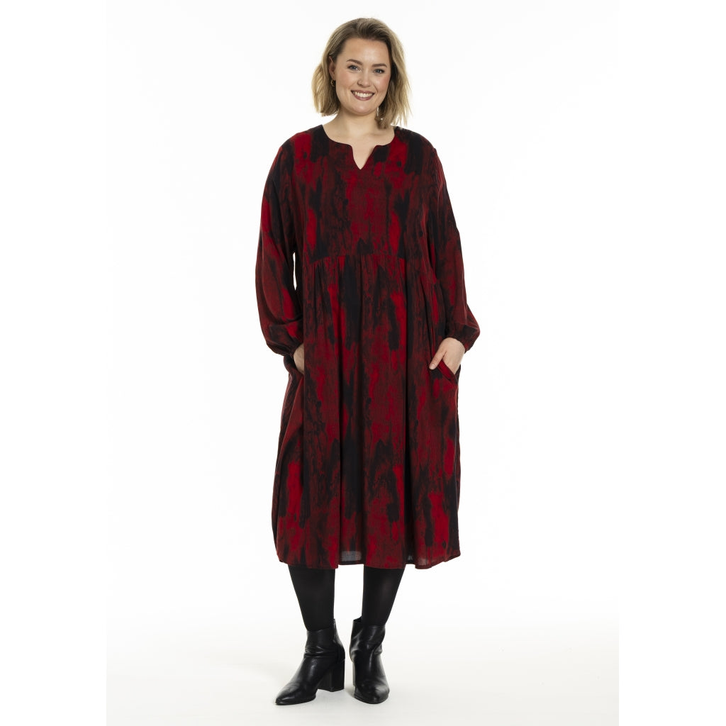 Gozzip Woman GLea Dress Dress 1 Scarlet