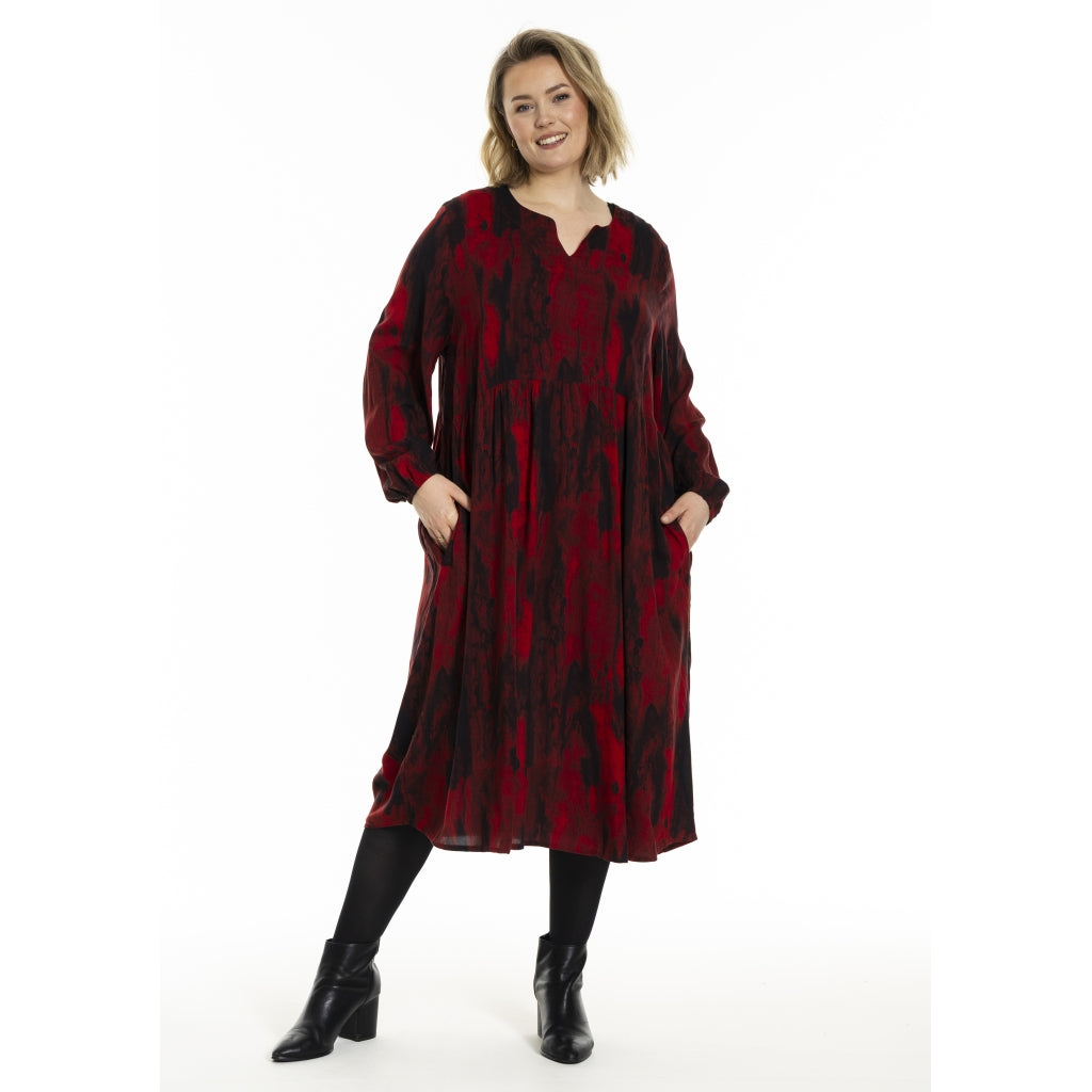 Gozzip Woman GLea Dress Dress 1 Scarlet