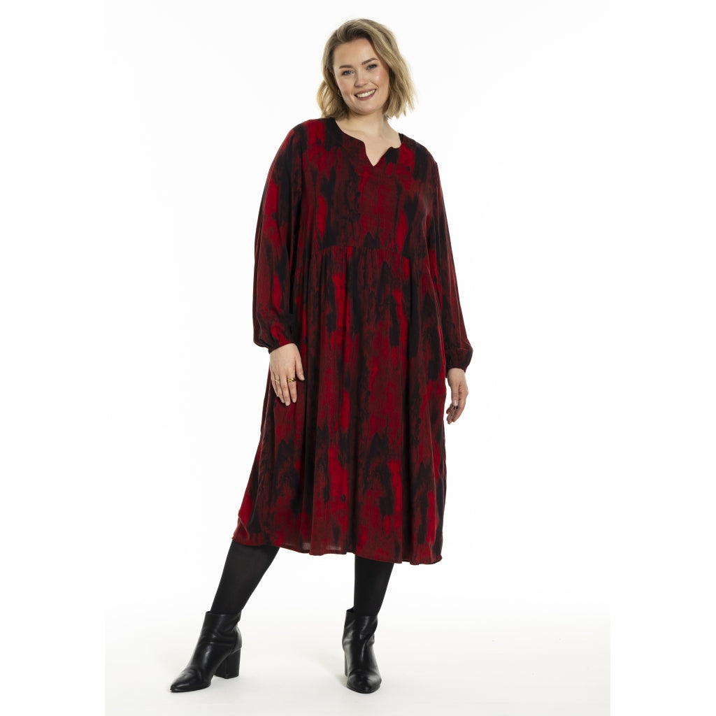 Gozzip Woman GLea Dress Dress 1 Scarlet