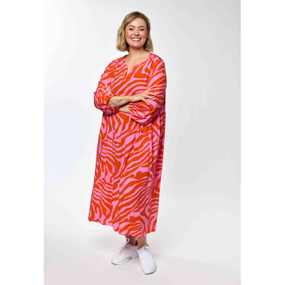 Gozzip Woman GLea Dress Dress Pink/Orange