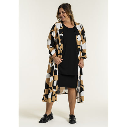 Gozzip Woman GLinette Long Cardigan Dress Long Cardigan Graphic print