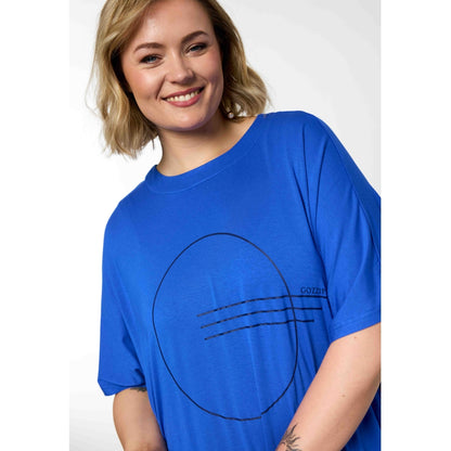 Gozzip Woman GLis Dress Dress Blue