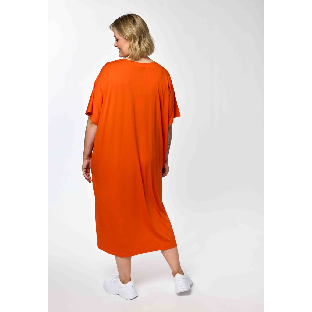 Gozzip Woman GLis Dress Dress Orange