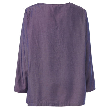 Gozzip Woman GLiva Blouse Blouse Purple