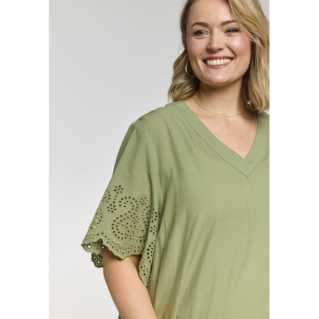 Gozzip Woman GLola Tunic Tunic Sage Green