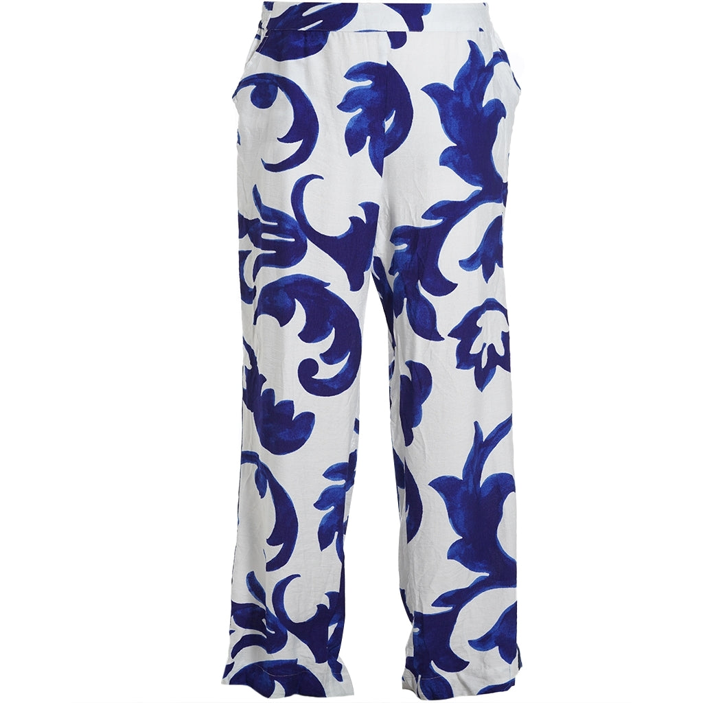 Gozzip Woman GLovise Pants Pants Offwhite-Blue