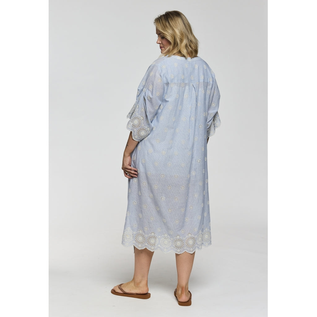 Gozzip Woman GLucia Dress Dress Blue/Off-White Strip