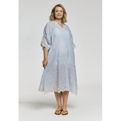 Gozzip Woman GLucia Dress Dress Blue/Off-White Strip
