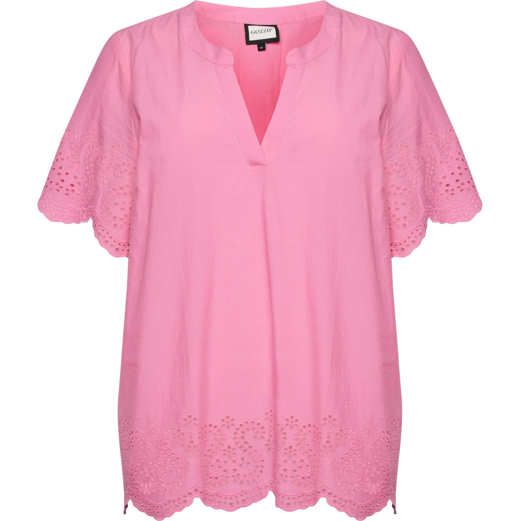 Gozzip Woman GLuna Blouse Blouse Pink