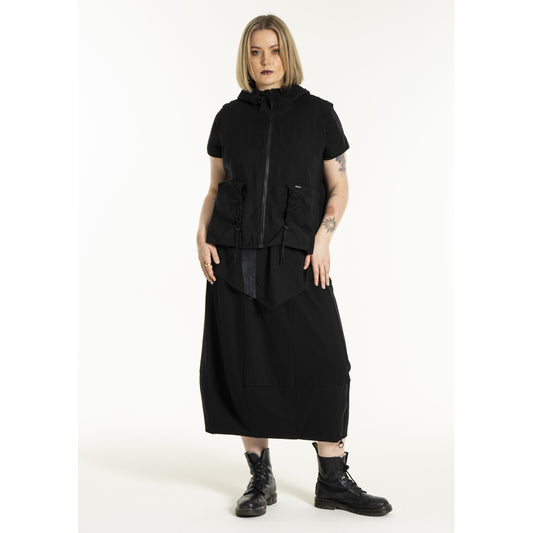 Gozzip Woman GLydia Waistcoat Waistcoat Black