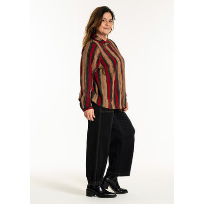 Gozzip Woman GMadison Shirt Shirt Multi colour stripes