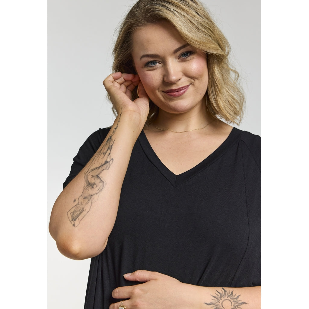 Gozzip Woman GMargit Long Dress Long Dress Black